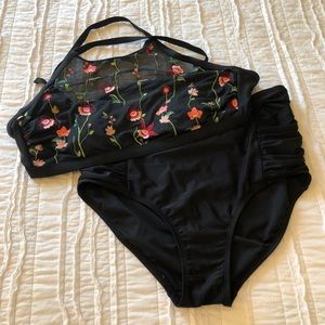 High Waisted Bikini Swimsuit Set